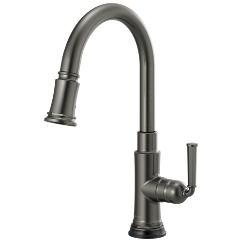 Brizo Rook SmartTouch Pull-Down Kitchen Faucet in Luxe Steel Finish - 64074LF-SL Brizo Rook SmartTouch Pull-Down Kitchen Faucet in Luxe Steel Finish - 64074LF-SL