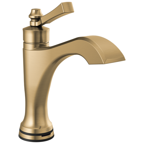 Delta Dorval Touch2O Bathroom Faucet with Touchless Technology in Champagne Bronze Finish - 556T-CZ-DST