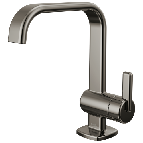 Brizo Allaria Single-Handle Lavatory Faucet 1.2 GPM in Brilliance Black Onyx Finish - 65067LF-BNX-ECO