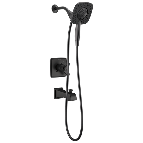 Delta Ashlyn Monitor 17 Series Shower Trim with In2ition in Matte Black Finish - T17464-BL-I
