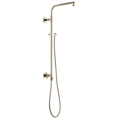 Delta Universal Showering Emerge 26" Round Shower Column in Lumicoat Polished Nickel Finish - 58820-PN-PR