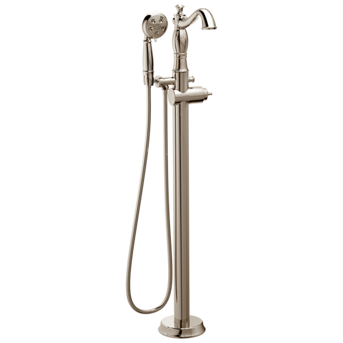 Delta T4797-PNLHP CASSIDY Roman Tub with Hand Shower Trim - Less Handles Polished nickel