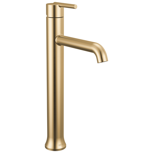 Delta Trinsic Single Handle Vessel Bathroom Faucet in Champagne Bronze Finish - 759-CZ-DST