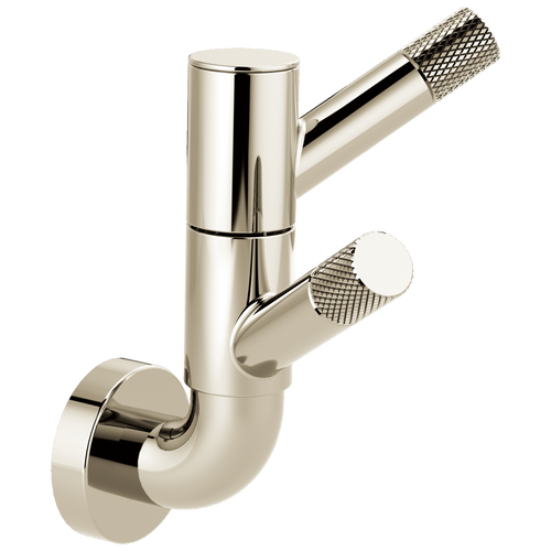 Brizo Litze 694735-GL 8" Mini Towel Bar With Knurling Luxe Gold