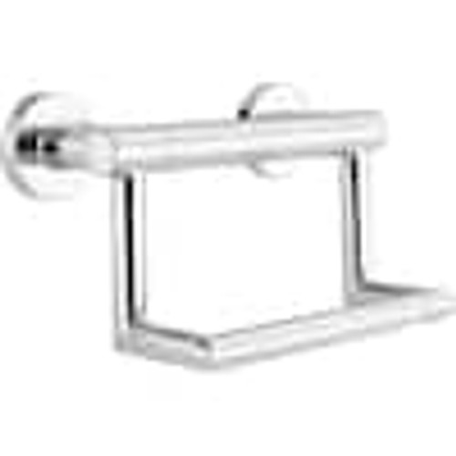 Delta 41550-CZ Contemporary Tissue Holder/Assist Bar CHAMPAGNE BRONZE