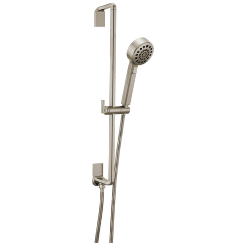 Brizo Levoir H2OKinetic Multi-Function Slide Bar Handshower in Luxe Nickel Finish - 88798-NK Brizo Levoir H2OKinetic Multi-Function Slide Bar Handshower in Luxe Nickel Finish - 88798-NK