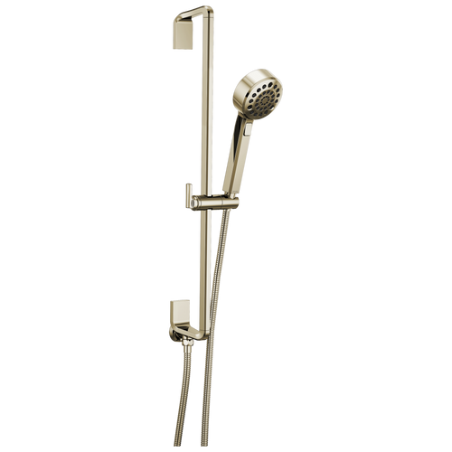 Brizo Levoir H2OKinetic Multi-Function Slide Bar Handshower in Polished Nickel Finish - 88798-PN Brizo Levoir H2OKinetic Multi-Function Slide Bar Handshower in Polished Nickel Finish - 88798-PN