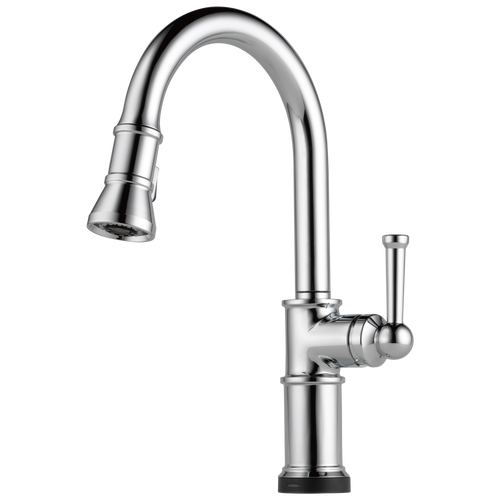 Brizo 64025LF-PN Artesso Single Handle Pull-down Kitchen Faucet With Smarttouch(r) Technology Polished Nickel Brizo 64025LF-PN Artesso Single Handle Pull-down Kitchen Faucet With Smarttouch(r) Technology Polished Nickel