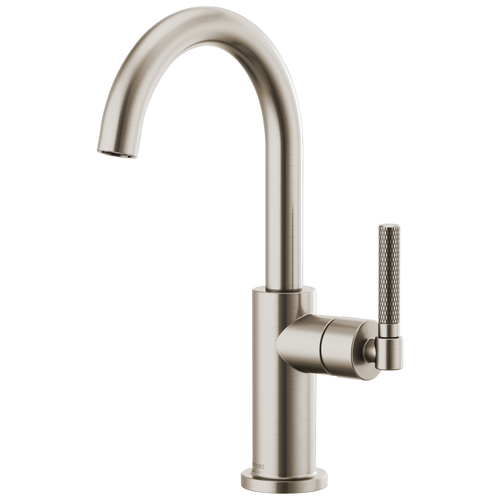 Brizo Litze 61044LF-BLGL Bar Faucet with Arc Spout and Industrial Handle Matte Black/Luxe Gold Brizo Litze 61044LF-BLGL Bar Faucet with Arc Spout and Industrial Handle Matte Black/Luxe Gold