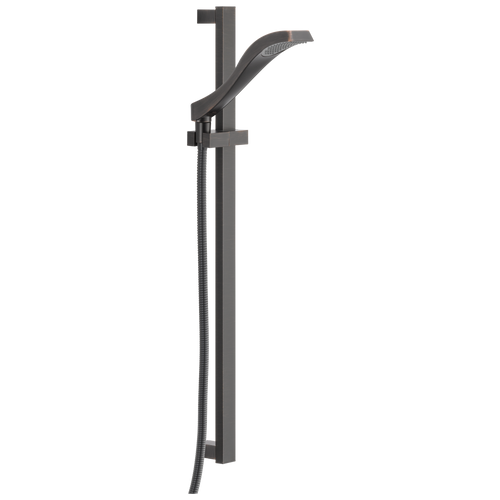 Delta Dryden Premium Single-Setting Slide Bar Hand Shower in Venetian Bronze Finish - 57051-RB Delta Dryden Premium Single-Setting Slide Bar Hand Shower in Venetian Bronze Finish - 57051-RB