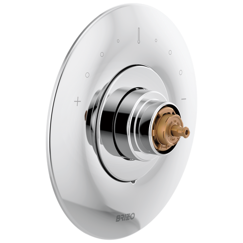 Brizo Odin Sensori Thermostatic Valve Trim - Less Handle in Chrome Finish - T66T075-PCLHP Brizo Odin Sensori Thermostatic Valve Trim - Less Handle in Chrome Finish - T66T075-PCLHP