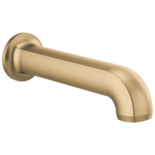 Brizo Kintsu Non-Diverter Tub Spout in Luxe Gold Finish - 73606-GL