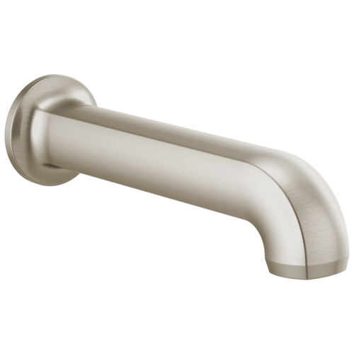 Brizo Kintsu Non-Diverter Tub Spout in Luxe Nickel Finish - 73606-NK