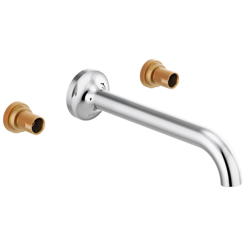 Brizo Odin Two-Handle Wall Mount Lavatory Faucet - Less Handles in Chrome Finish - T65875LF-PCLHP Brizo Odin Two-Handle Wall Mount Lavatory Faucet - Less Handles in Chrome Finish - T65875LF-PCLHP
