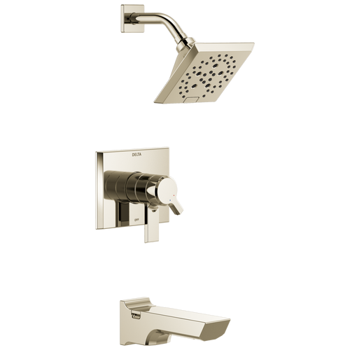Delta Pivotal Monitor 17 Series H2OKinetic Tub & Shower Trim in Lumicoat Polished Nickel Finish - T17499-PN-PR Delta Pivotal Monitor 17 Series H2OKinetic Tub & Shower Trim in Lumicoat Polished Nickel Finish - T17499-PN-PR