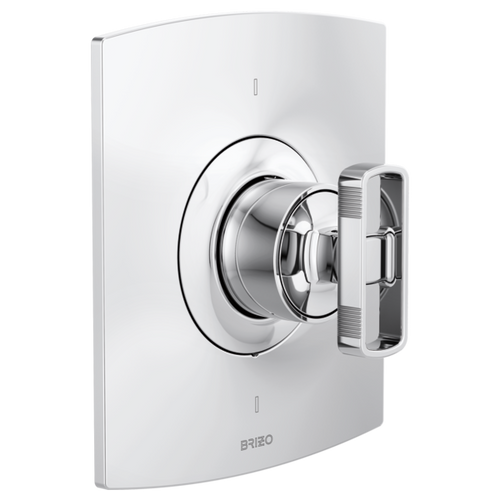 Brizo Kintsu Sensori Thermostatic Valve Trim - Less Handle in Chrome Finish - T66T006-PCLHP Brizo Kintsu Sensori Thermostatic Valve Trim - Less Handle in Chrome Finish - T66T006-PCLHP