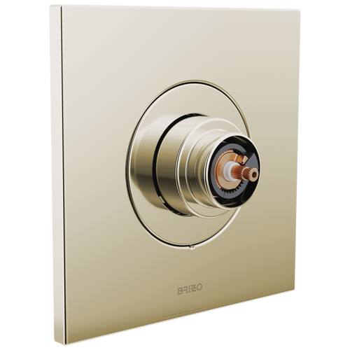 Brizo Frank Lloyd Wright Sensori Thermostatic Valve Trim - Less Handle in Polished Nickel Finish - T66T022-PNLHP Brizo Frank Lloyd Wright Sensori Thermostatic Valve Trim - Less Handle in Polished Nickel Finish - T66T022-PNLHP