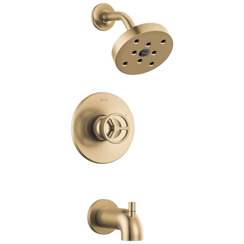 Delta Trinsic H2O Tub Shower Trim in Champagne Bronze Finish - T14458-CZ