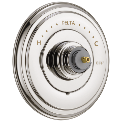 Delta Cassidy Monitor 14 Series Valve Only Trim - Less Handle in Polished Nickel Finish - T14097-PNLHP Delta Cassidy Monitor 14 Series Valve Only Trim - Less Handle in Polished Nickel Finish - T14097-PNLHP
