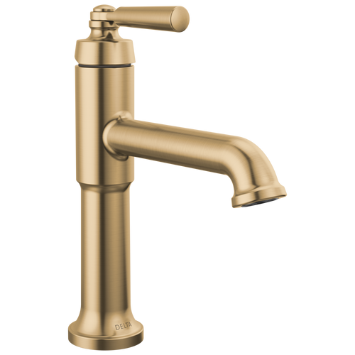 Delta Saylor Single Handle Bathroom Faucet with Metal Drain & Pop Up in Champagne Bronze Finish - 536-CZMPU-DST