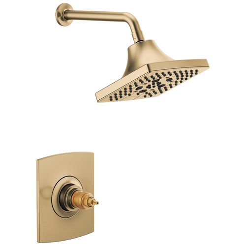 Brizo Kintsu TempAssure Thermostatic Shower Only Trim - Less Handles in Luxe Gold Finish - T60206-GLLHP
