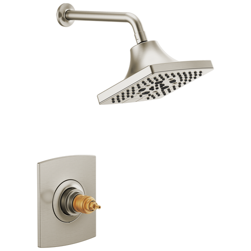 Brizo Kintsu TempAssure Thermostatic Shower Only Trim - Less Handles in Luxe Nickel Finish - T60206-NKLHP