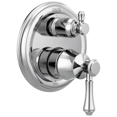 Delta Stryke 14 Series Integrated Diverter Trim with Three Function Diverter Less Diverter Handle in Stainless Finish - T24876-SSLHP