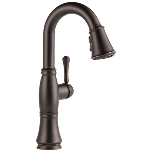 Delta 9997T-AR-DST Cassidy Single Handle Pull-Down Bar/Prep Faucet with Touch2??ø(R) Technology ARCTIC STAINLESS