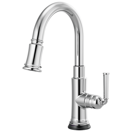 Brizo Rook SmartTouch Pull-Down Prep Kitchen Faucet in Chrome Finish - 64974LF-PC