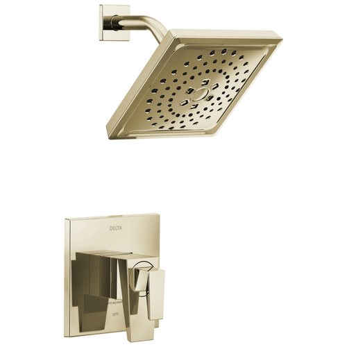 Delta Trillian 17 Series H2OKinetic Shower Only Trim in Lumicoat Polished Nickel Finish - T17243-PN-PR Delta Trillian 17 Series H2OKinetic Shower Only Trim in Lumicoat Polished Nickel Finish - T17243-PN-PR