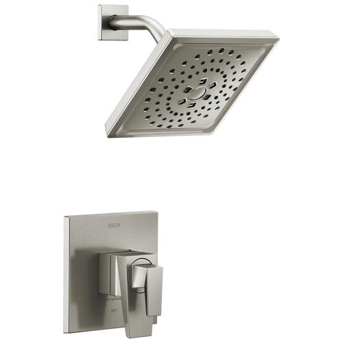 Delta Trillian 17 Series H2OKinetic Shower Only Trim in Lumicoat Stainless Finish - T17243-SS-PR Delta Trillian 17 Series H2OKinetic Shower Only Trim in Lumicoat Stainless Finish - T17243-SS-PR