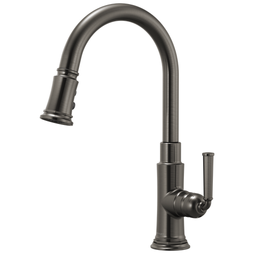 Brizo Rook Pull-Down Faucet in Luxe Steel Finish - 63074LF-SL