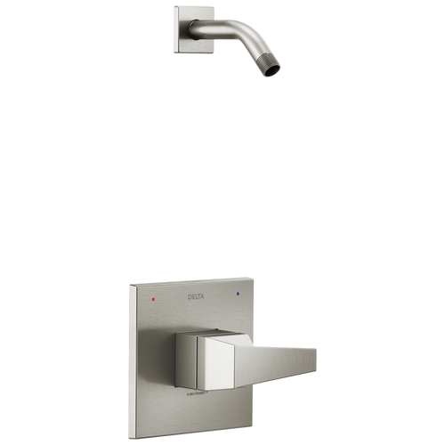Delta Trillian 14 Series H2OKinetic Shower Only Trim - Less Head in Lumicoat Stainless Finish - T14243-SS-PR-LHD