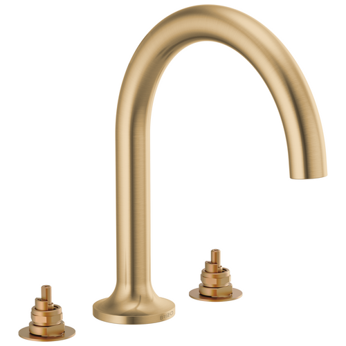 Brizo Odin Roman Tub Faucet - Less Handles in Luxe Gold Finish - T67375-GLLHP Brizo Odin Roman Tub Faucet - Less Handles in Luxe Gold Finish - T67375-GLLHP