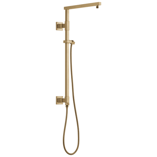 Delta Universal Showering Emerge 26" Angular Shower Column in Lumicoat Champagne Bronze Finish - 58420-CZ-PR