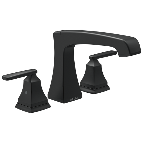 Delta Ashlyn Roman Tub Trim in Matte Black Finish - T2764-BL