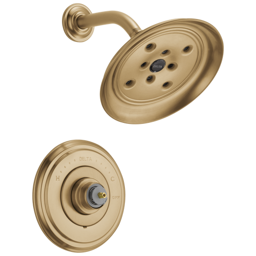 Delta Cassidy Monitor 14 Series H2OKinetic Shower Trim - Less Handle in Champagne Bronze Finish - T14297-CZLHP
