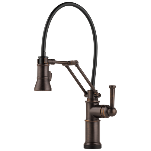 Brizo Artesso 64225LF-SS Single Handle Articulating Kitchen Faucet with SmartTouch Technology Stainless