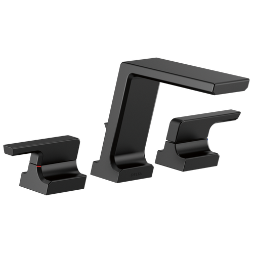 Delta Pivotal Roman Tub Trim in Matte Black Finish - T2799-BL