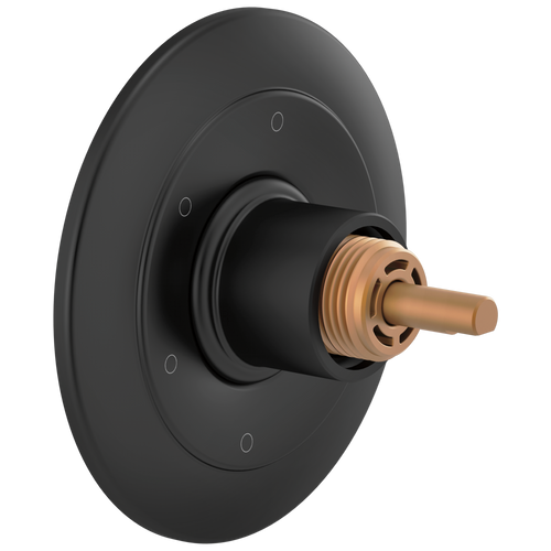 Brizo Odin 6-Function Diverter Trim - Less Handle in Matte Black Finish - T60975-BLLHP