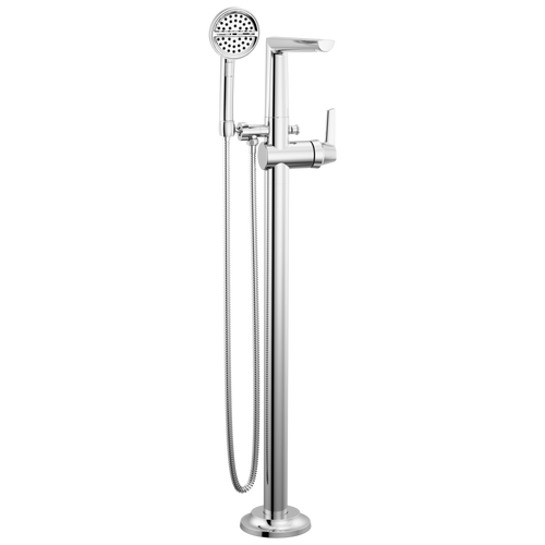 Delta Galeon Free Standing Tub Filler in Lumicoat Chrome Finish - T4771-PR-FL