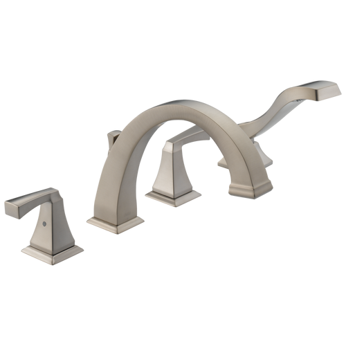 Delta T4753 Vero Roman Tub With Hand Shower Trim CHROME