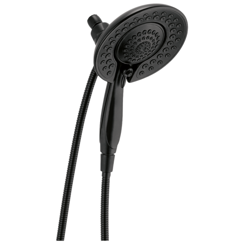 Delta Universal Showering In2ition 5-Setting Two-in-One Shower 2.5 GPM in Matte Black Finish - 58569-BL25-PK Delta Universal Showering In2ition 5-Setting Two-in-One Shower 2.5 GPM in Matte Black Finish - 58569-BL25-PK