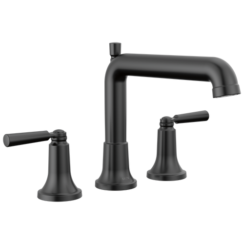 Delta Saylor Roman Tub Trim in Matte Black Finish - T2736-BL