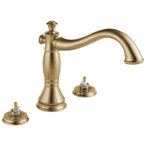 Delta Cassidy Roman Tub Trim - Less Handles in Champagne Bronze Finish - T2797-CZLHP