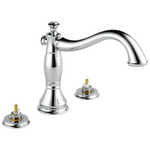 Delta Cassidy Roman Tub Trim - Less Handles in Chrome Finish - T2797-LHP