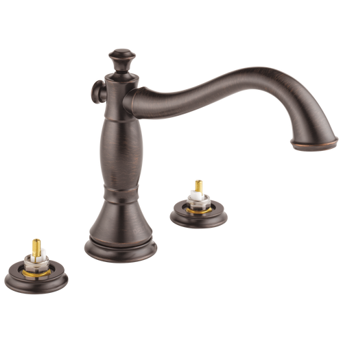 Delta Cassidy Roman Tub Trim - Less Handles in Venetian Bronze Finish - T2797-RBLHP