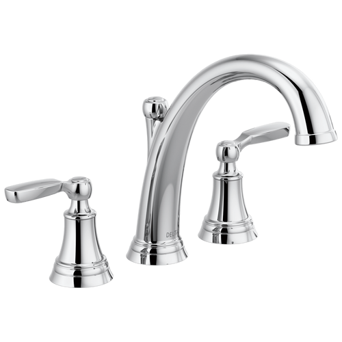 Delta Woodhurst Roman Tub Trim in Chrome Finish - T2732