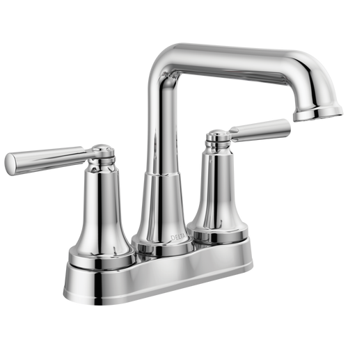 Delta Saylor Two Handle Tract-Pack Centerset Bathroom Faucet in Chrome Finish - 2536-TP-DST