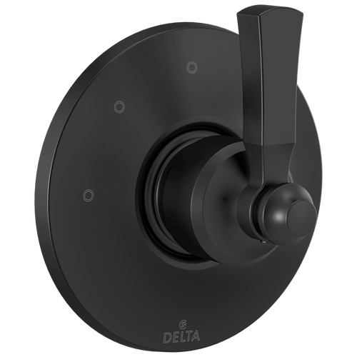 Delta Dorval 3 Setting Diverter Trim in Matte Black Finish - T11856-BL